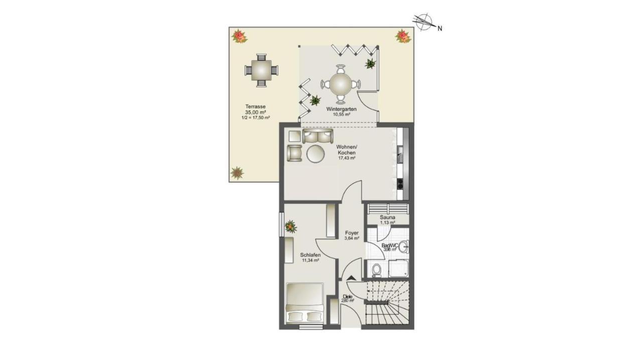 Ferienhaus Rotdorn Wiek auf Rügen Εξωτερικό φωτογραφία